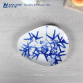 Azul bambú diseño chino estilo porcelana café conjunto hueso china té